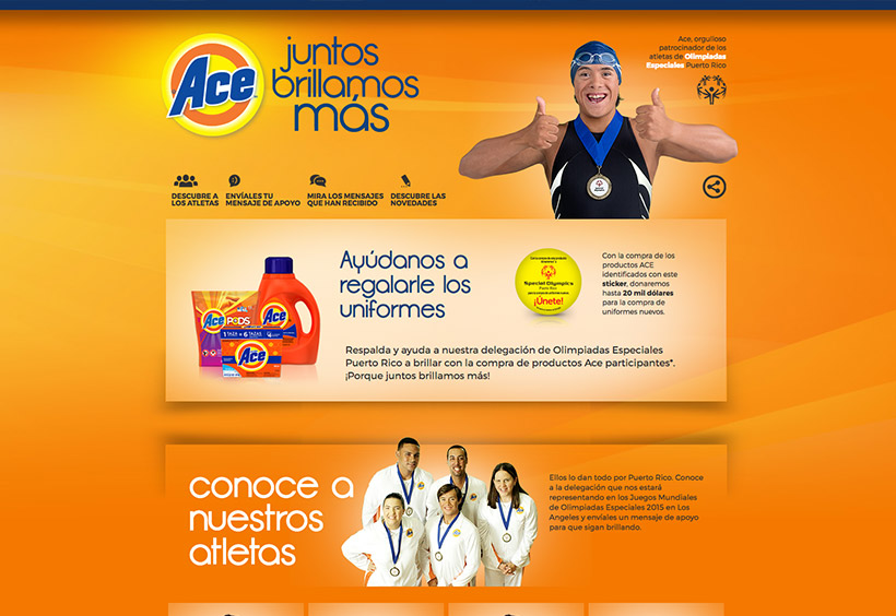 P&G Ace - Juntos Brillamos Más